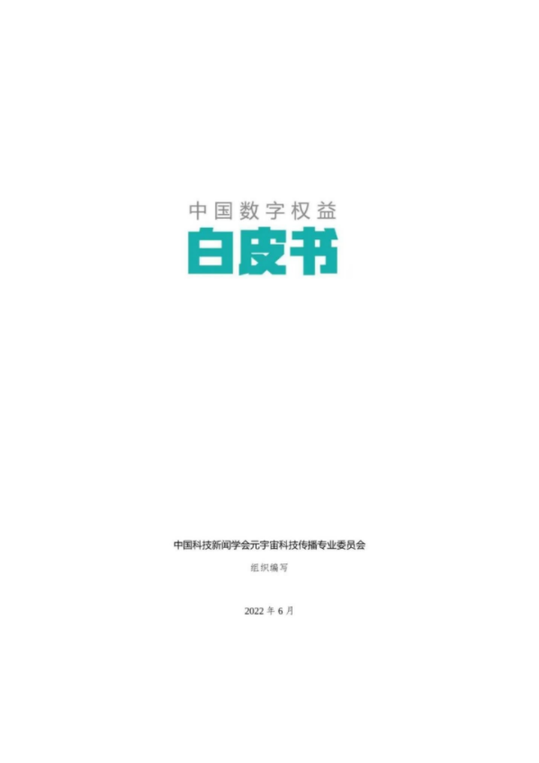 001|宇至 中国数字权益 白皮书第1张-极致技术工厂 001|宇至 中国数字权益 白皮书