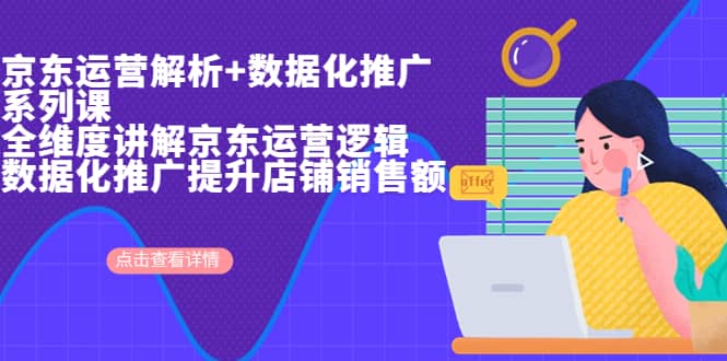 京东运营解析与数据化推广系列课,全维度讲解京东运营逻辑 数据化推广提升店铺销售额第1张-极致技术工厂 京东运营解析与数据化推广系列课,全维度讲解京东运营逻辑 数据化推广提升店铺销售额