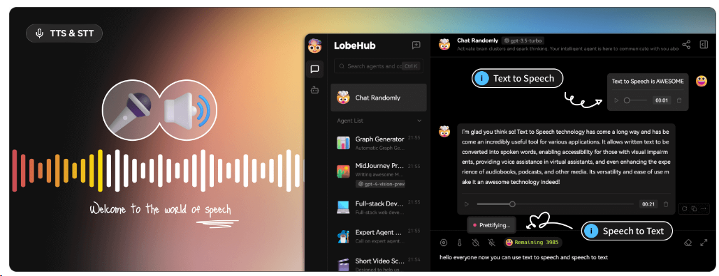 Lobe Chat V0.145.12版本 一键免费部署ChatGPT/LLM Web 应用程序教程（支持语音合成、多模态）【C249】